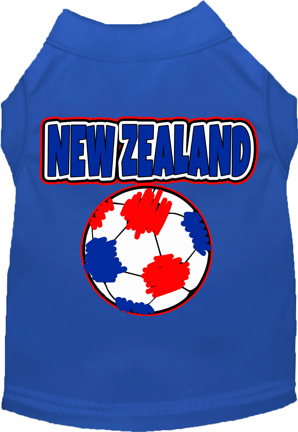 New Zealand Soccer Pet Shirt