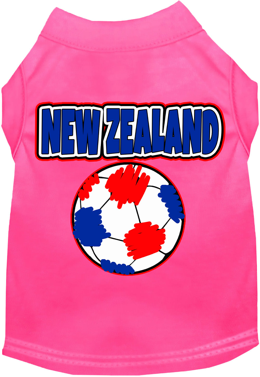 New Zealand Soccer Pet Shirt