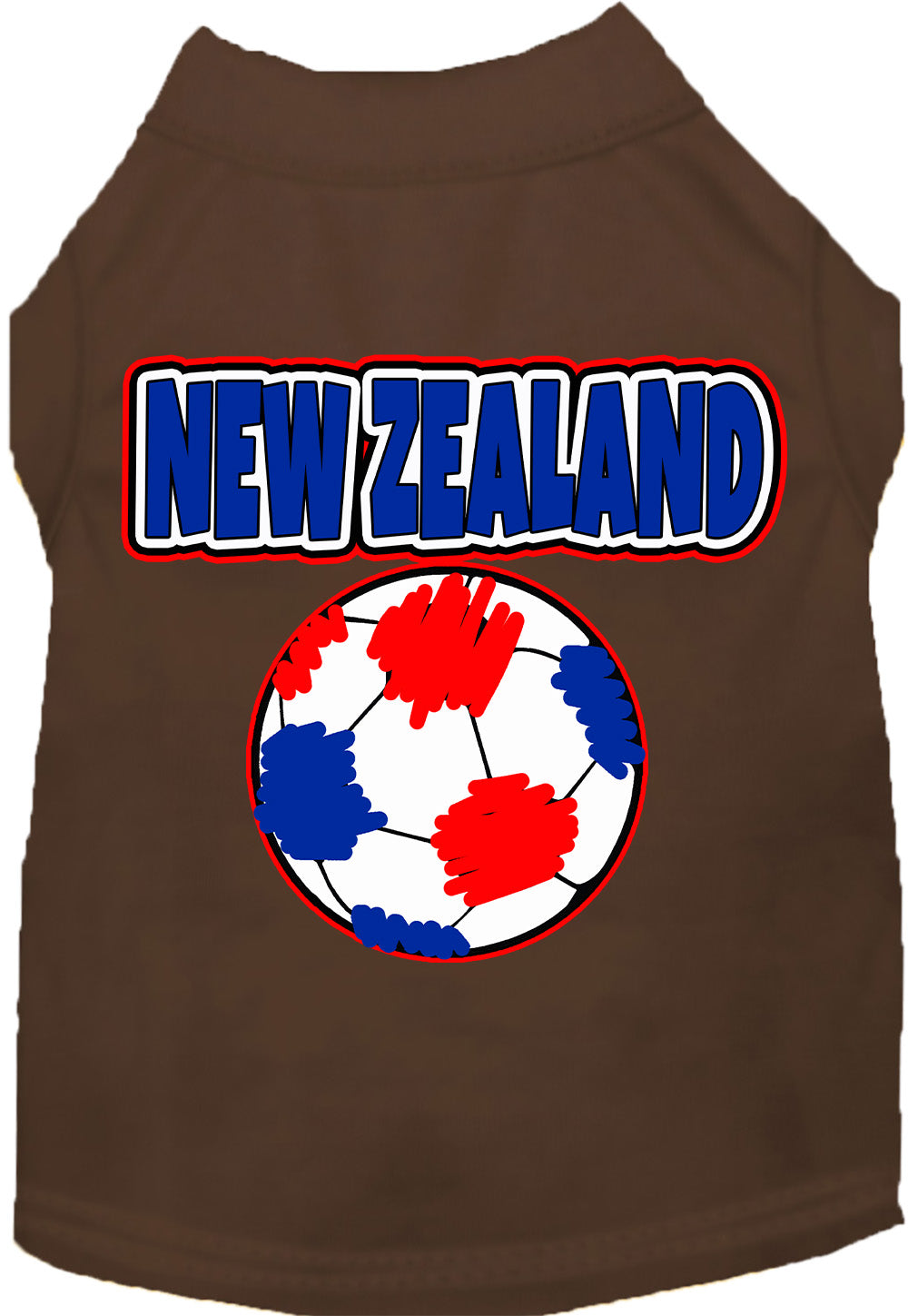 New Zealand Soccer Pet Shirt
