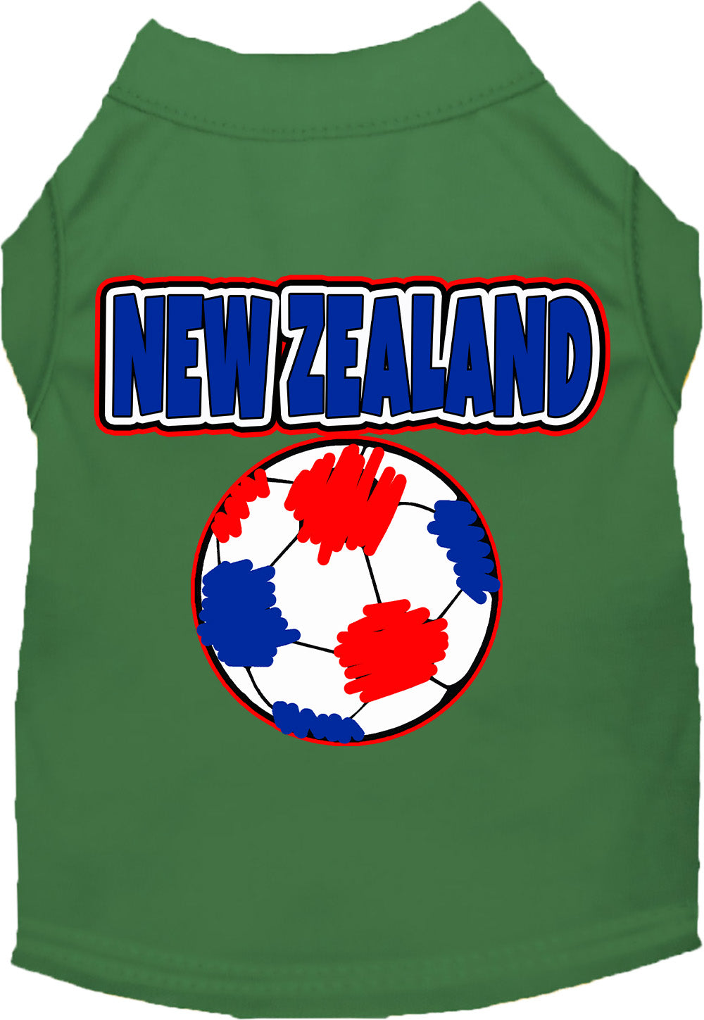New Zealand Soccer Pet Shirt