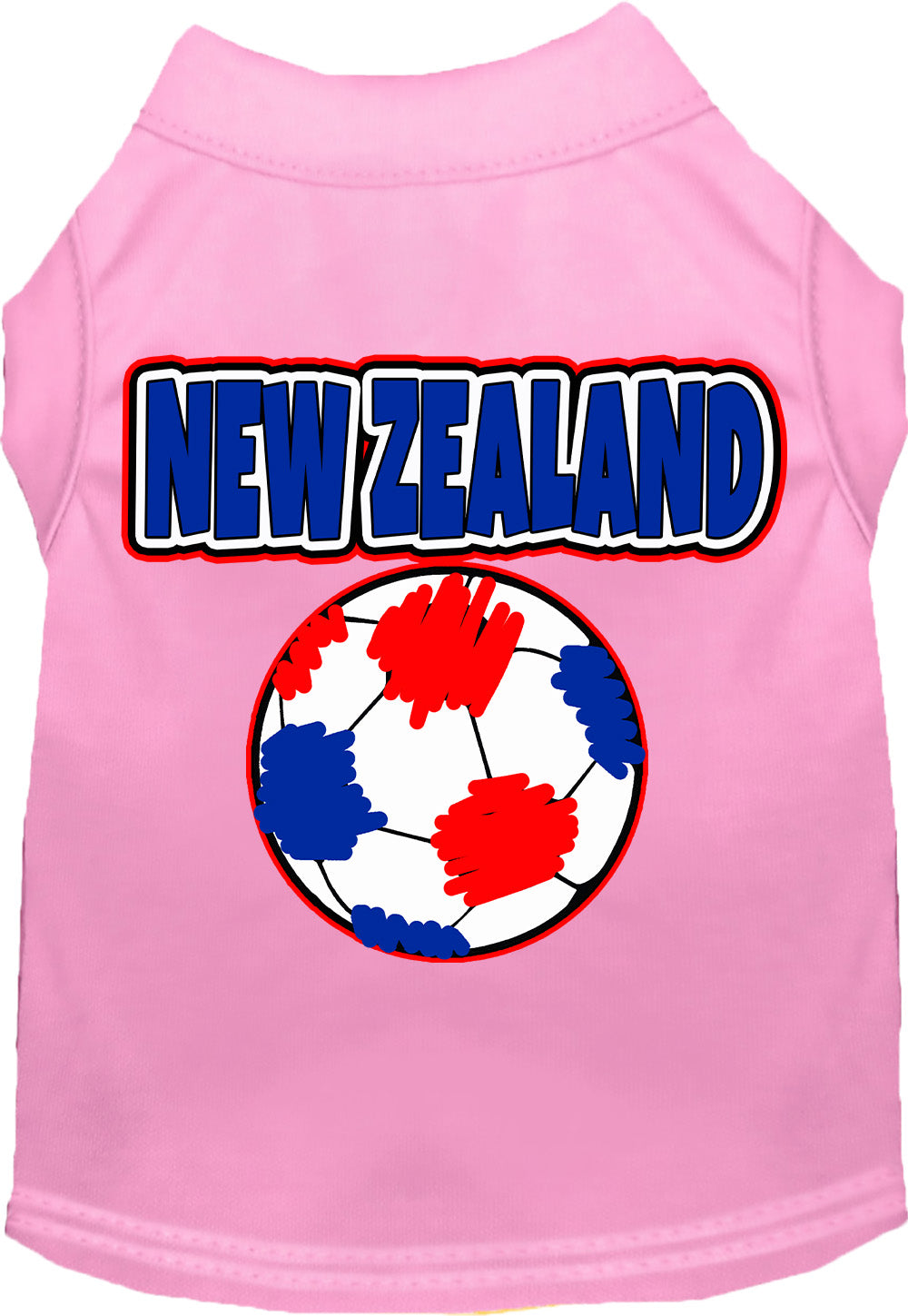 New Zealand Soccer Pet Shirt