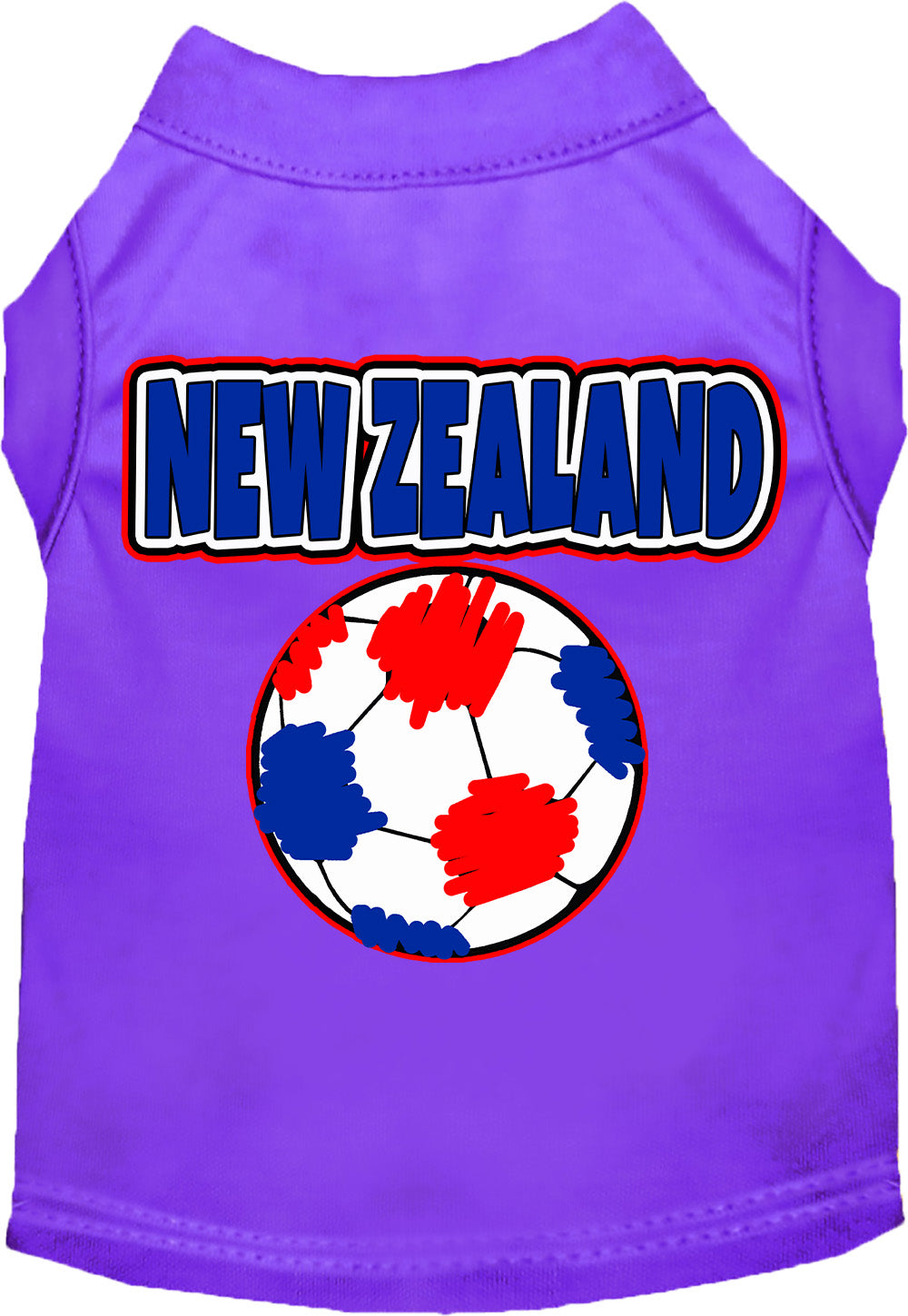 New Zealand Soccer Pet Shirt