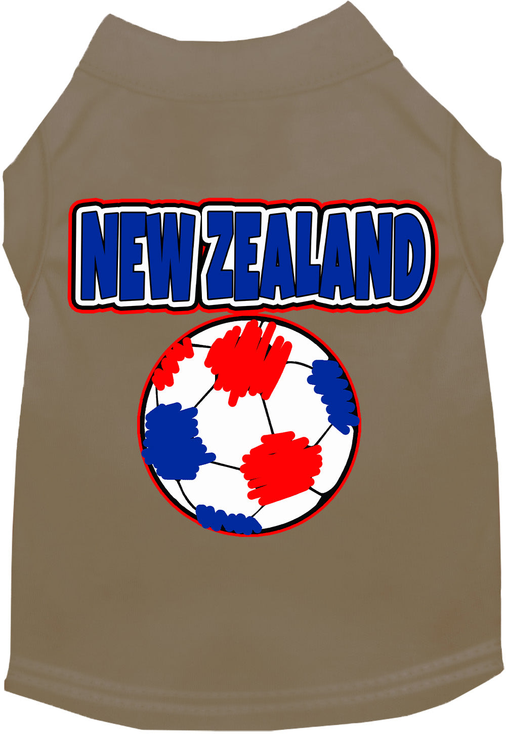 New Zealand Soccer Pet Shirt