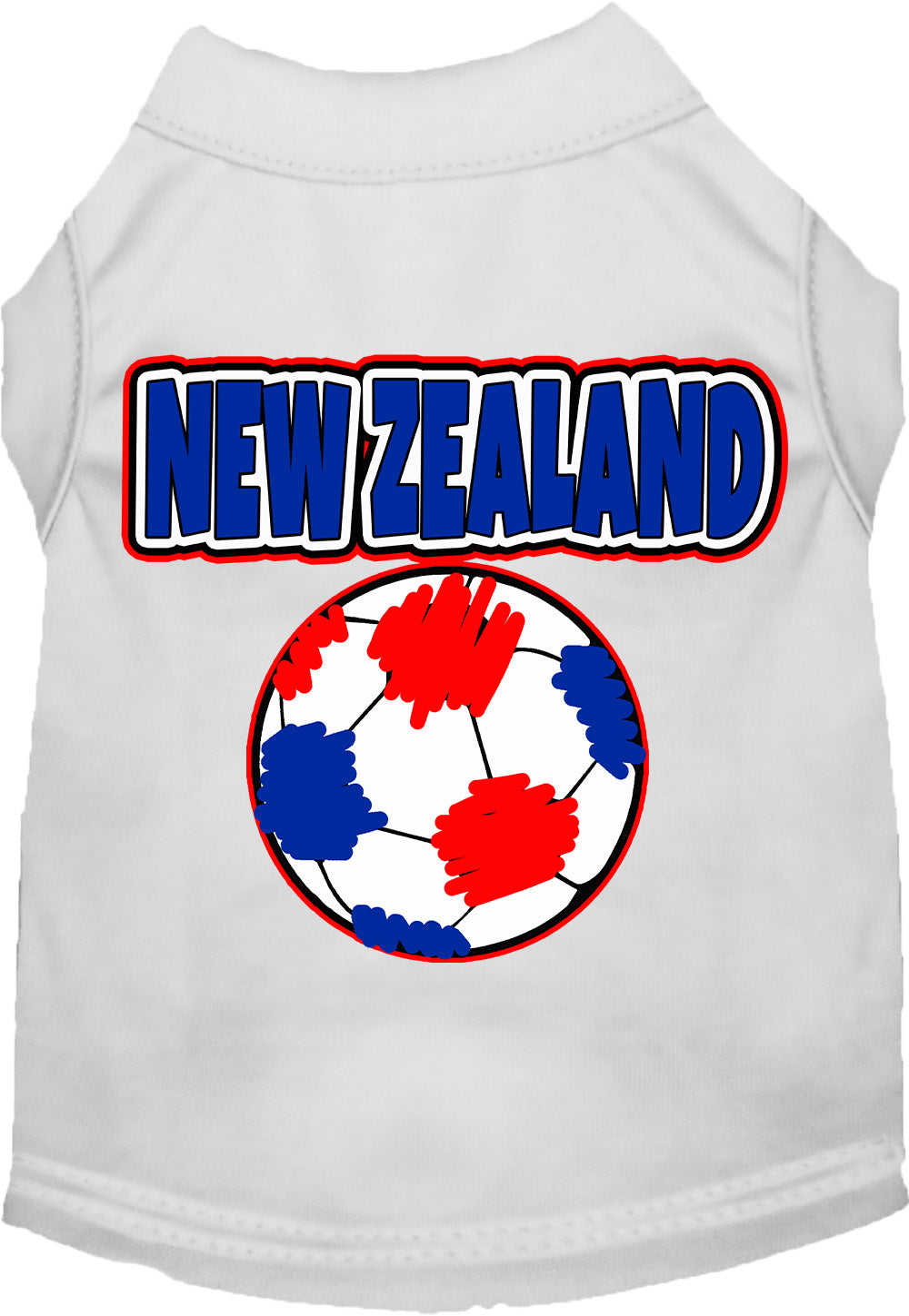 New Zealand Soccer Pet Shirt