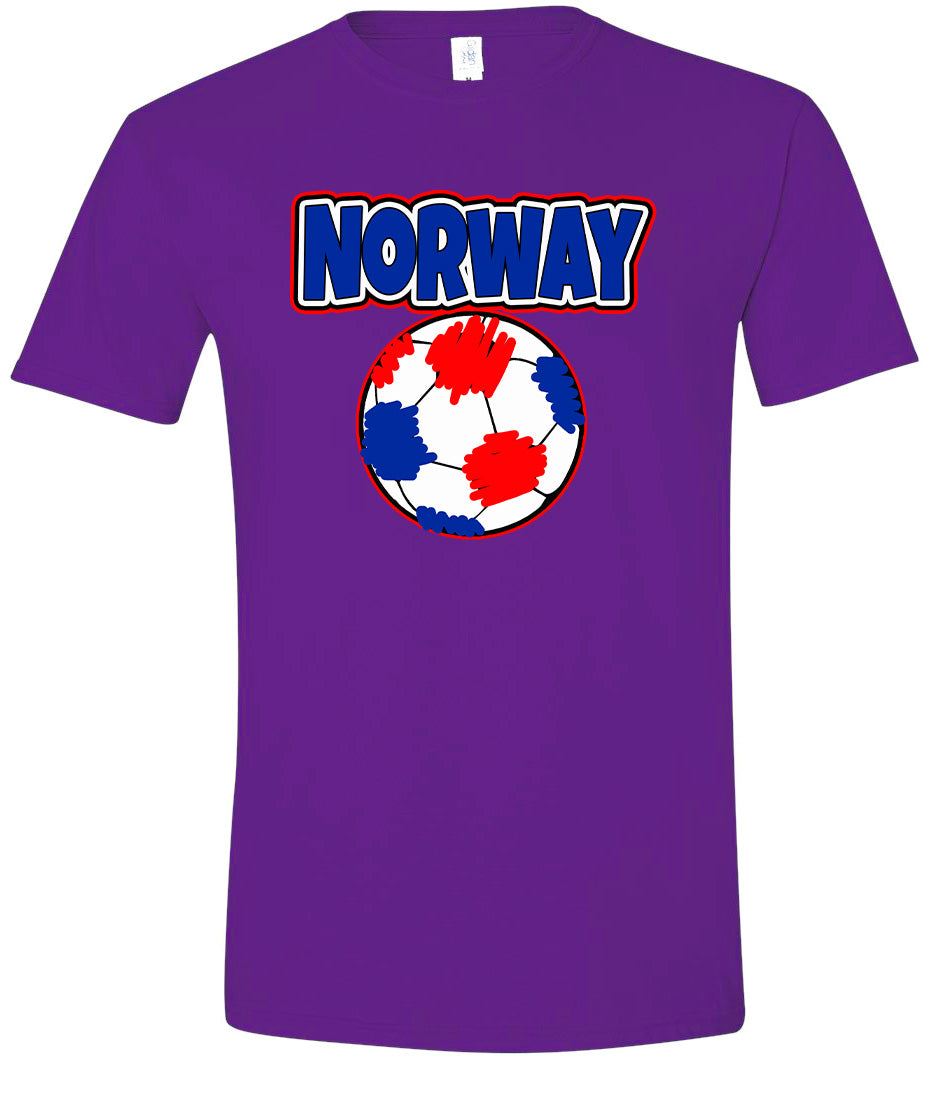 Norway Soccer Children's Gildan Soft Shirt
