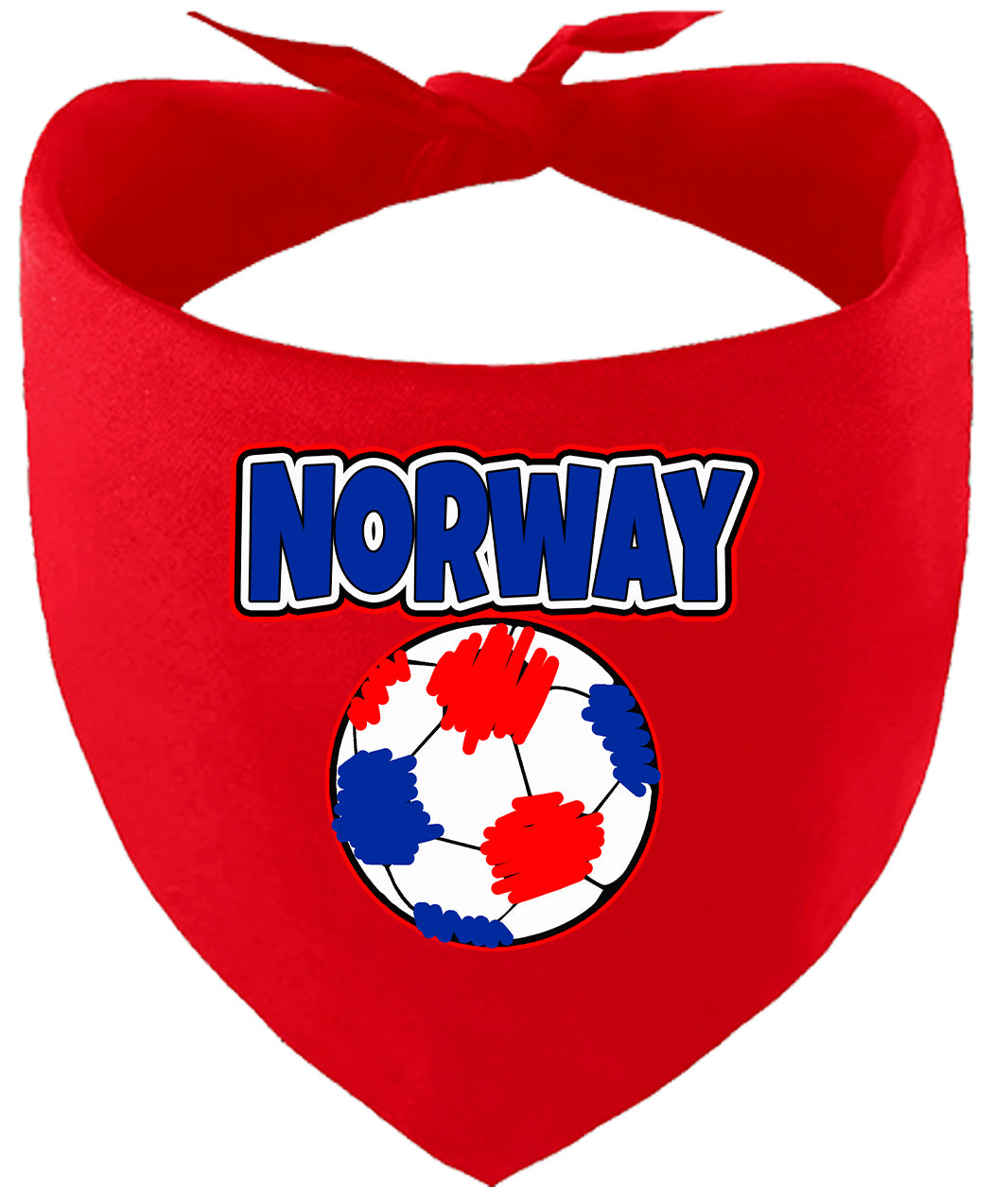 Norway Soccer Pet Bandana