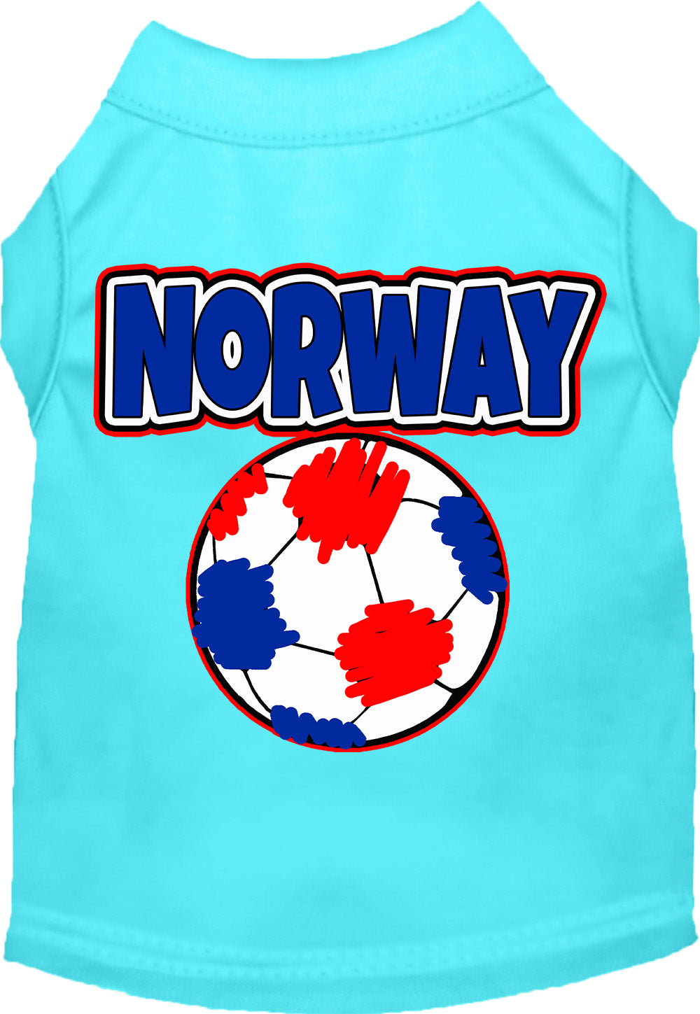 Norway Soccer Pet Shirt