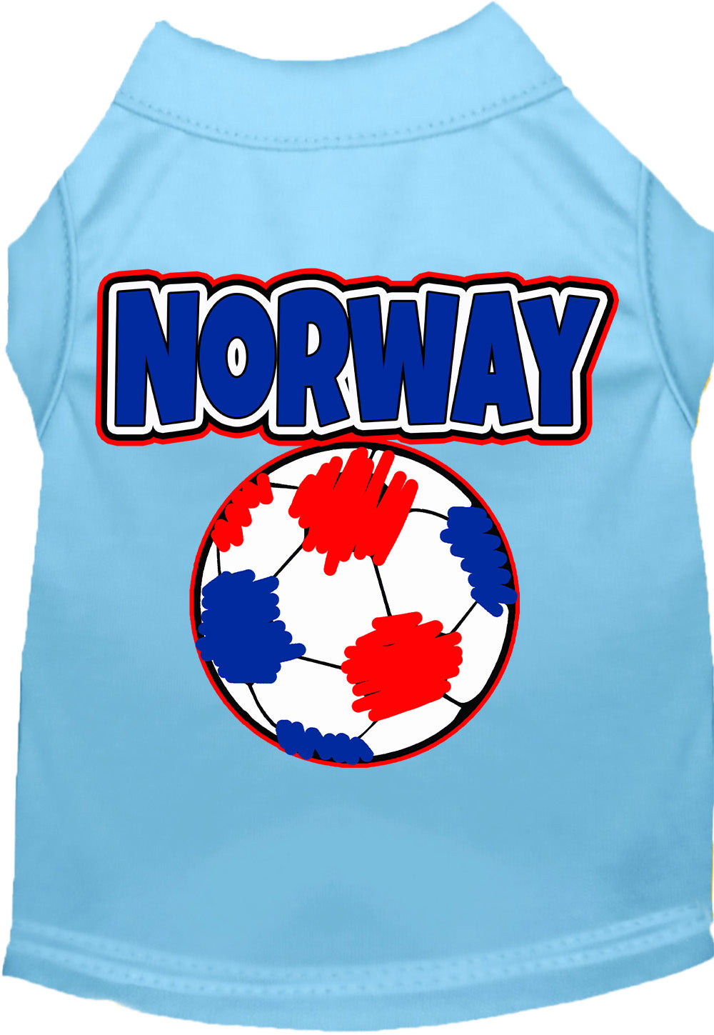 Norway Soccer Pet Shirt