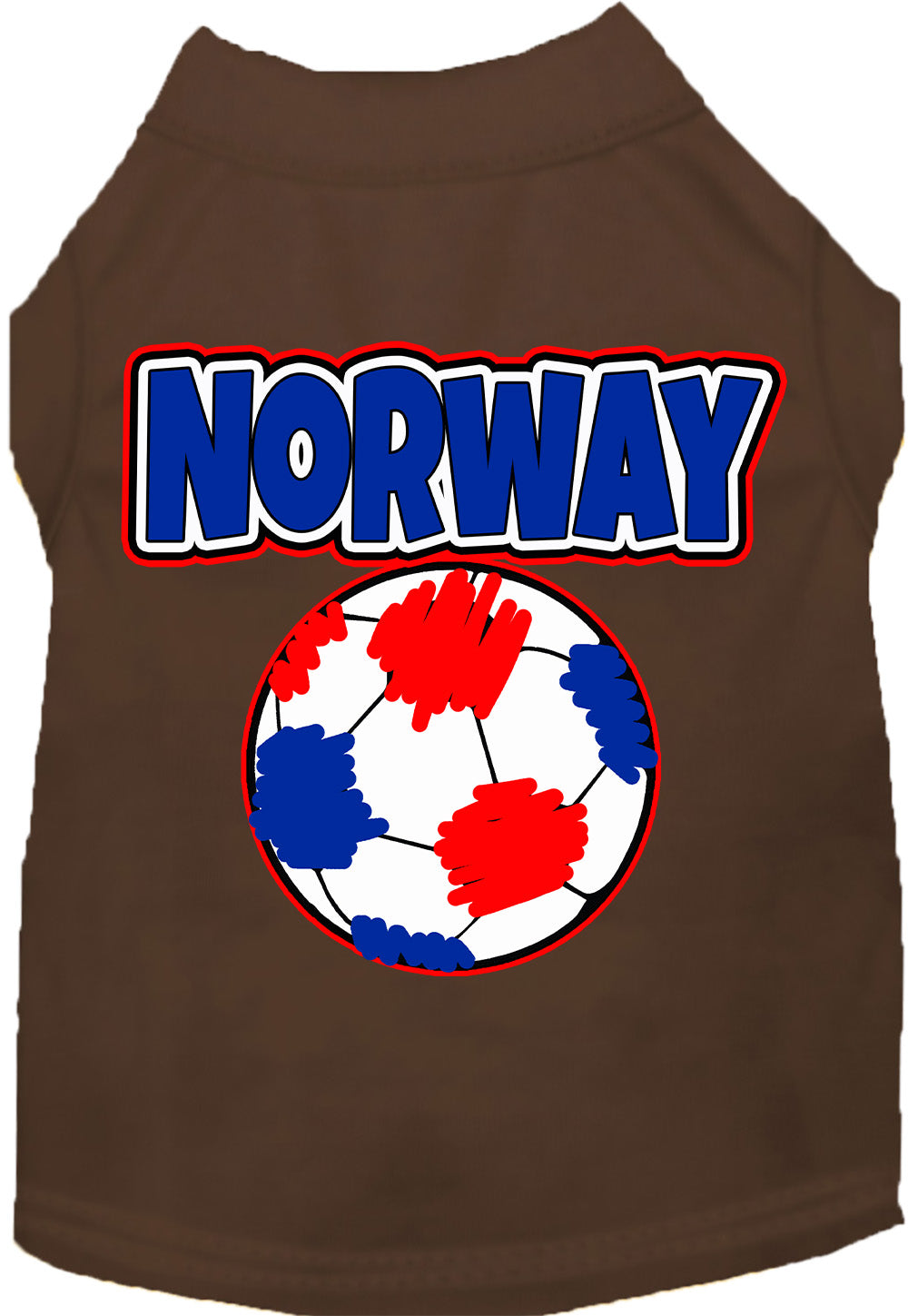 Norway Soccer Pet Shirt