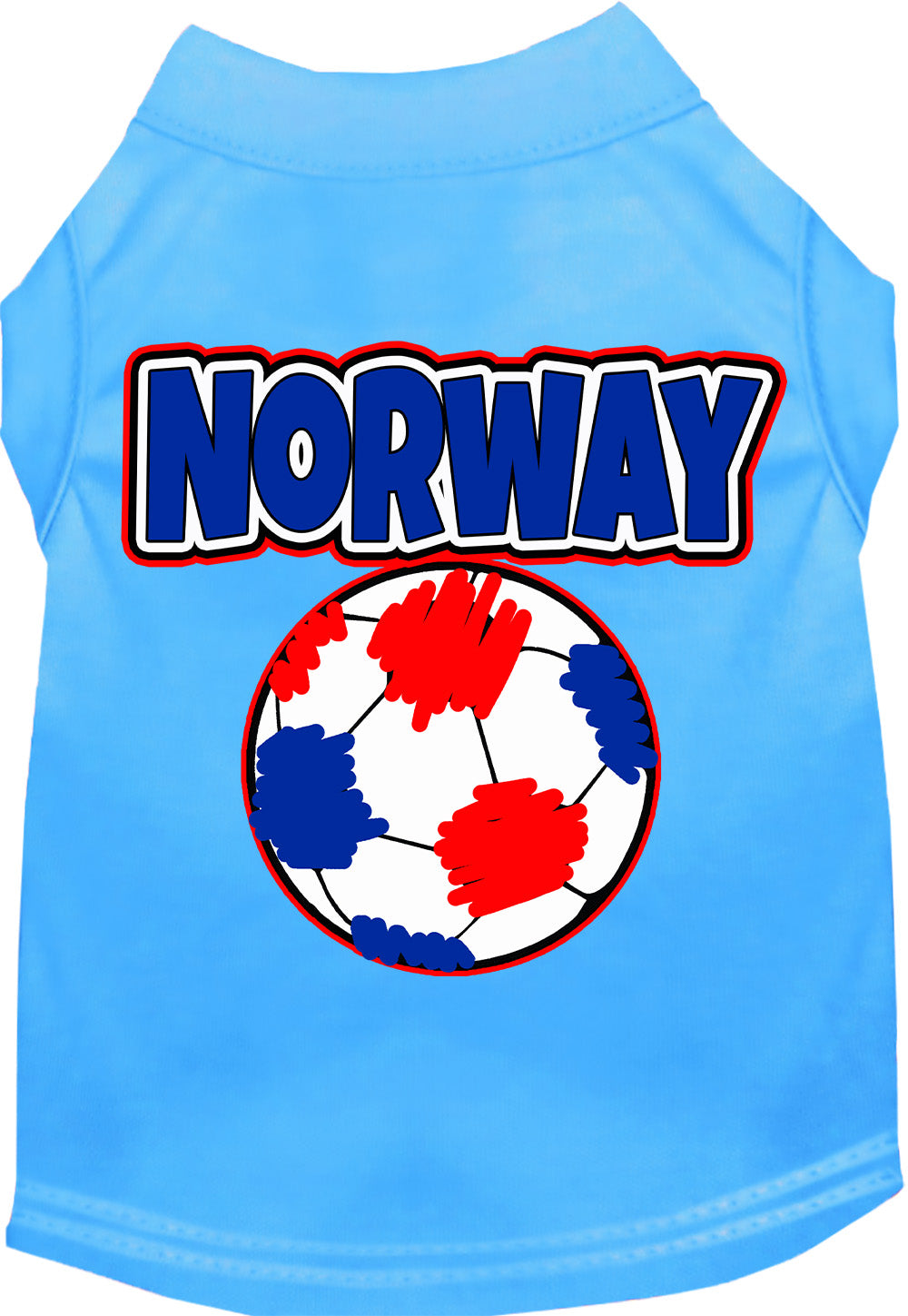 Norway Soccer Pet Shirt