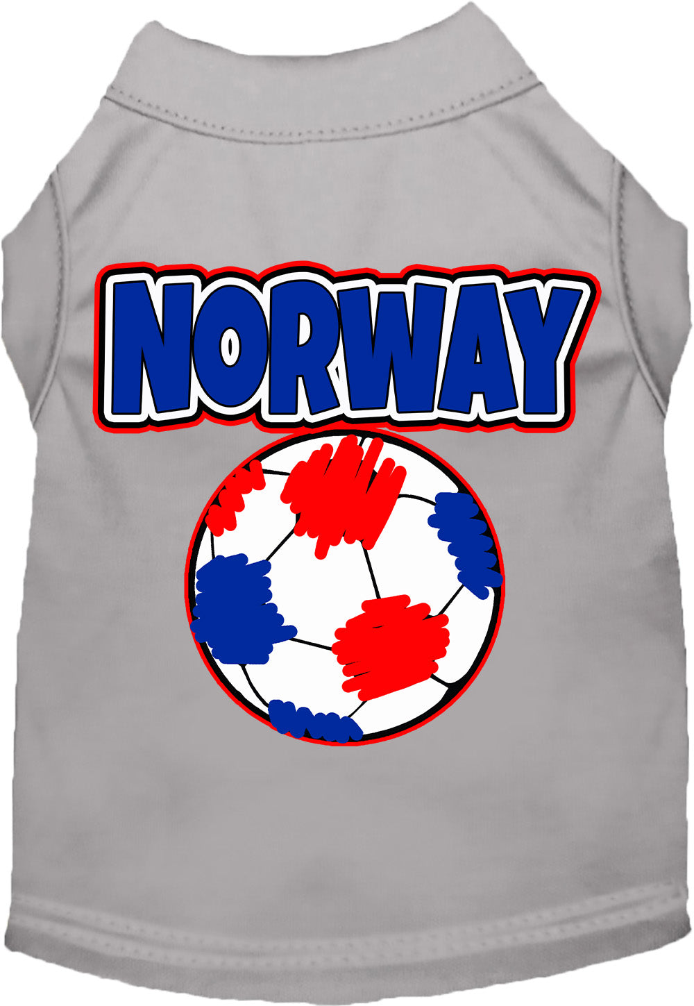 Norway Soccer Pet Shirt