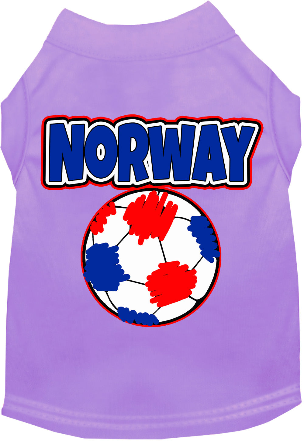 Norway Soccer Pet Shirt