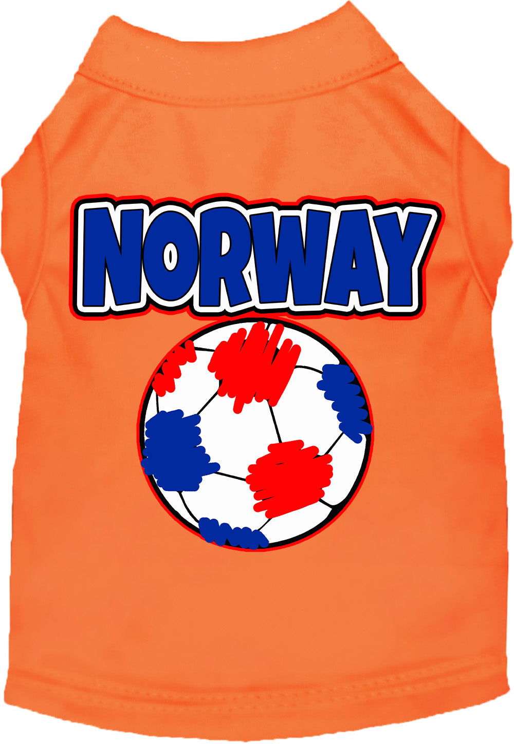 Norway Soccer Pet Shirt