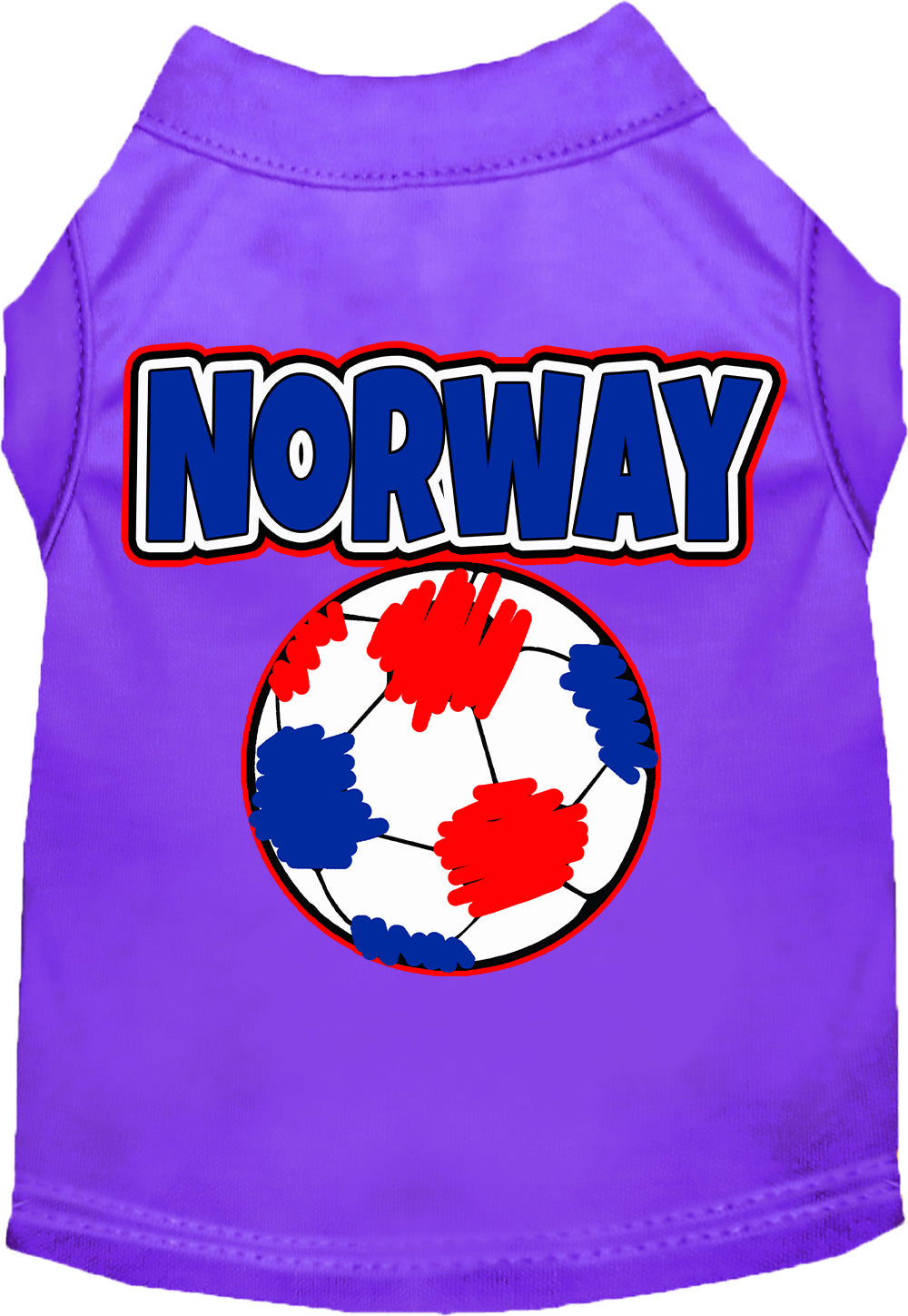 Norway Soccer Pet Shirt