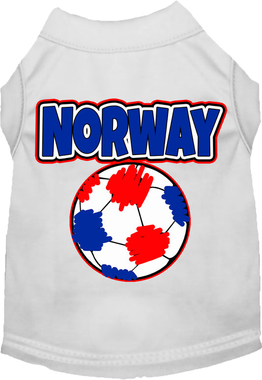Norway Soccer Pet Shirt