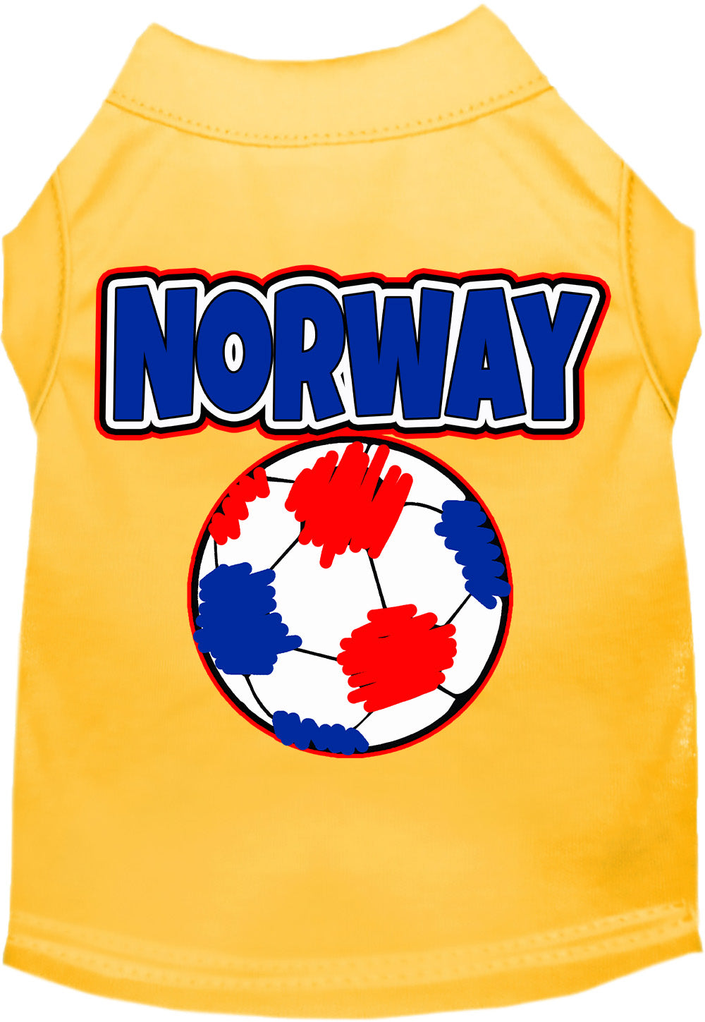 Norway Soccer Pet Shirt