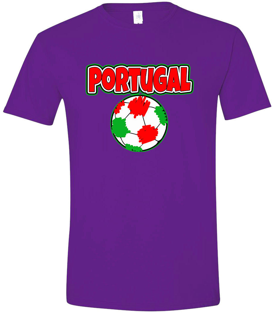 Portugal Soccer Children's Gildan Soft Shirt