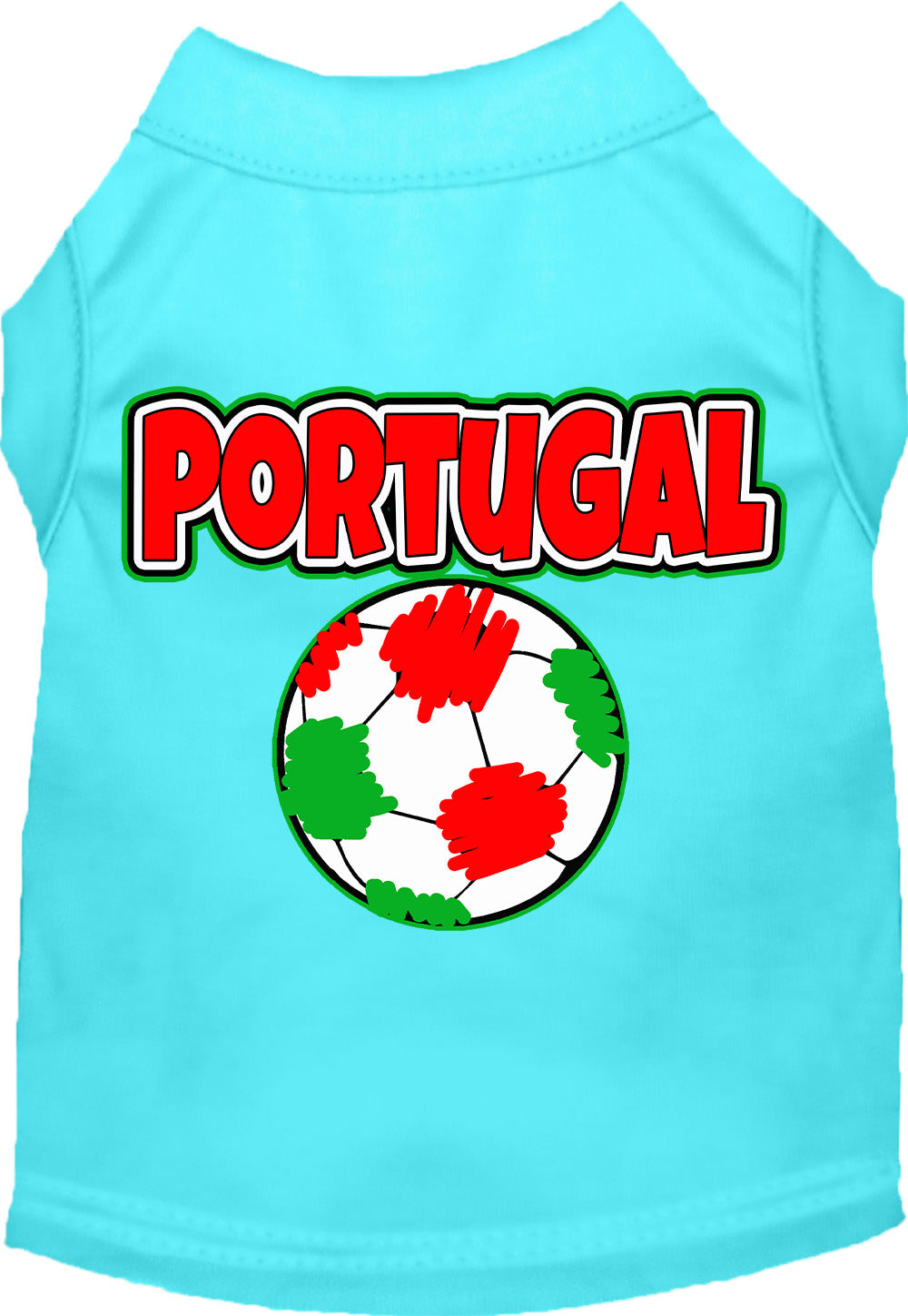 Portugal Soccer Pet Shirt