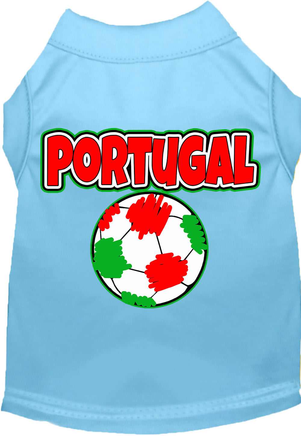 Portugal Soccer Pet Shirt