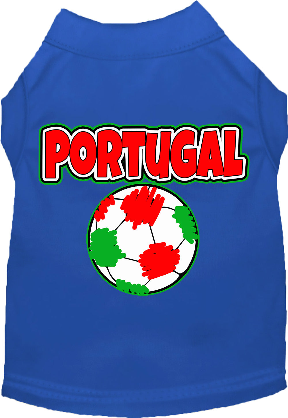 Portugal Soccer Pet Shirt