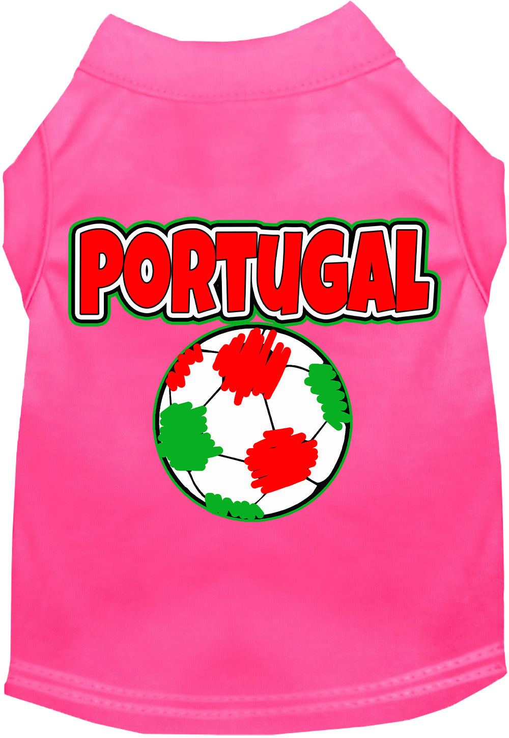 Portugal Soccer Pet Shirt