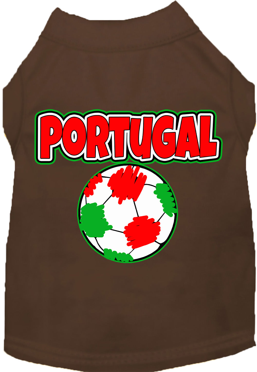 Portugal Soccer Pet Shirt