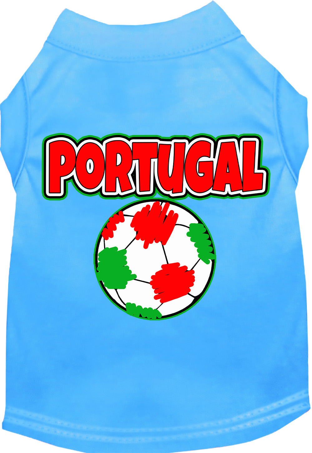 Portugal Soccer Pet Shirt