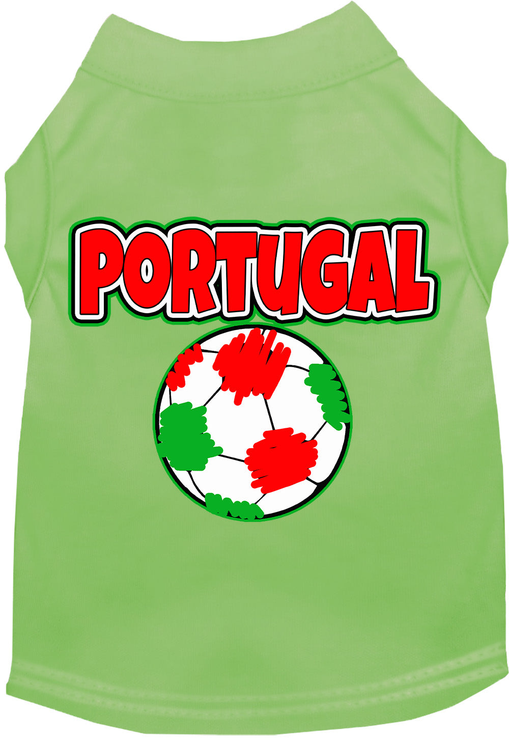 Portugal Soccer Pet Shirt