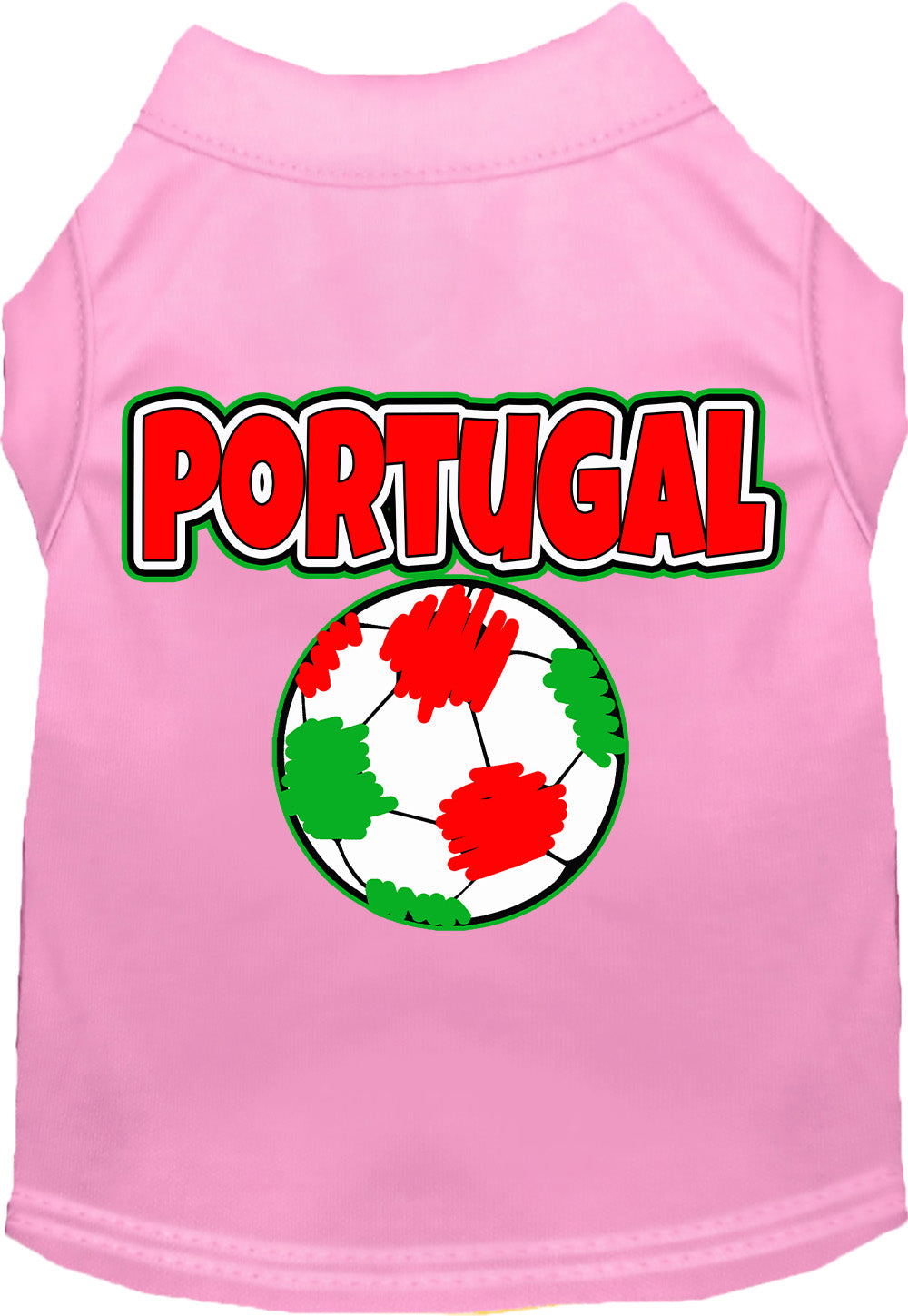 Portugal Soccer Pet Shirt