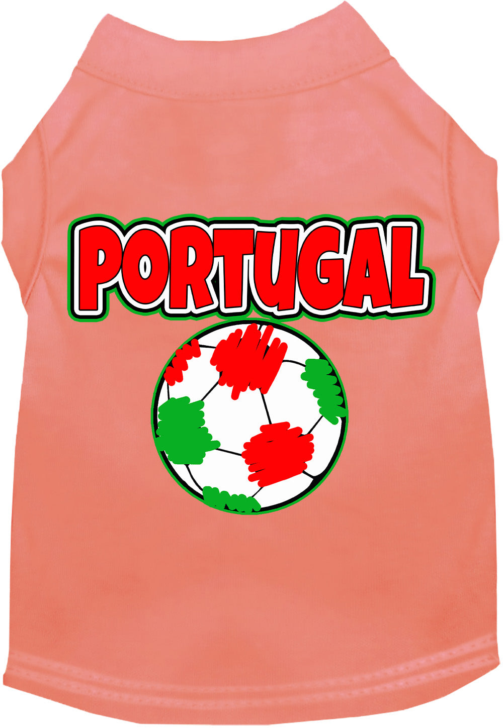 Portugal Soccer Pet Shirt