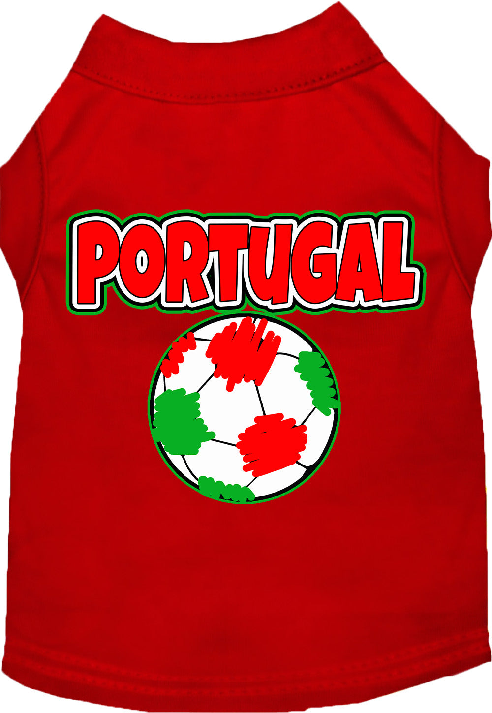 Portugal Soccer Pet Shirt