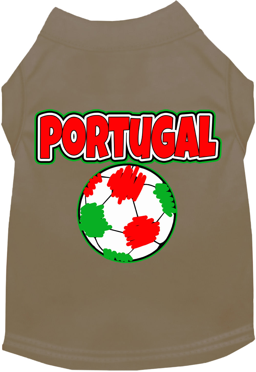 Portugal Soccer Pet Shirt