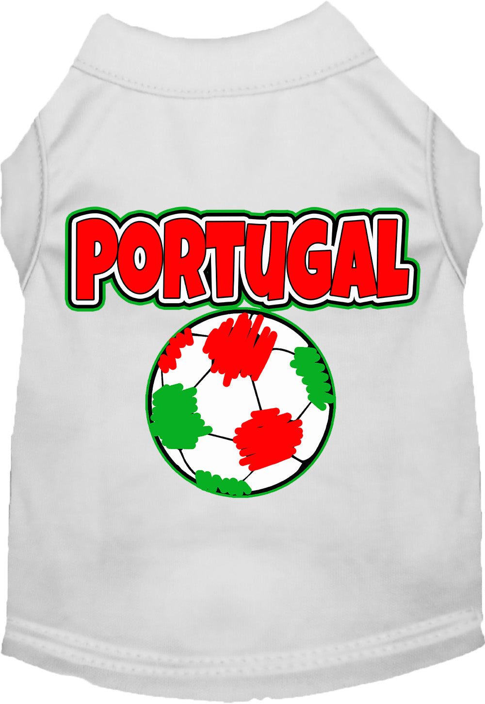 Portugal Soccer Pet Shirt