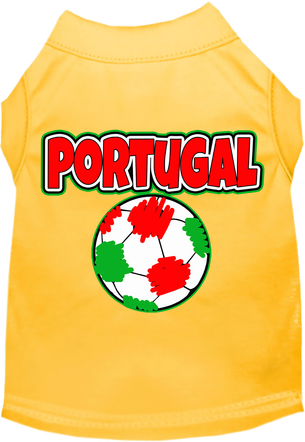 Portugal Soccer Pet Shirt