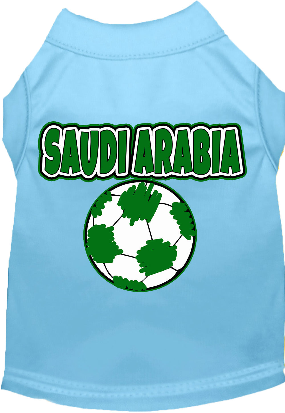 Saudi Arabia Soccer Pet Shirt