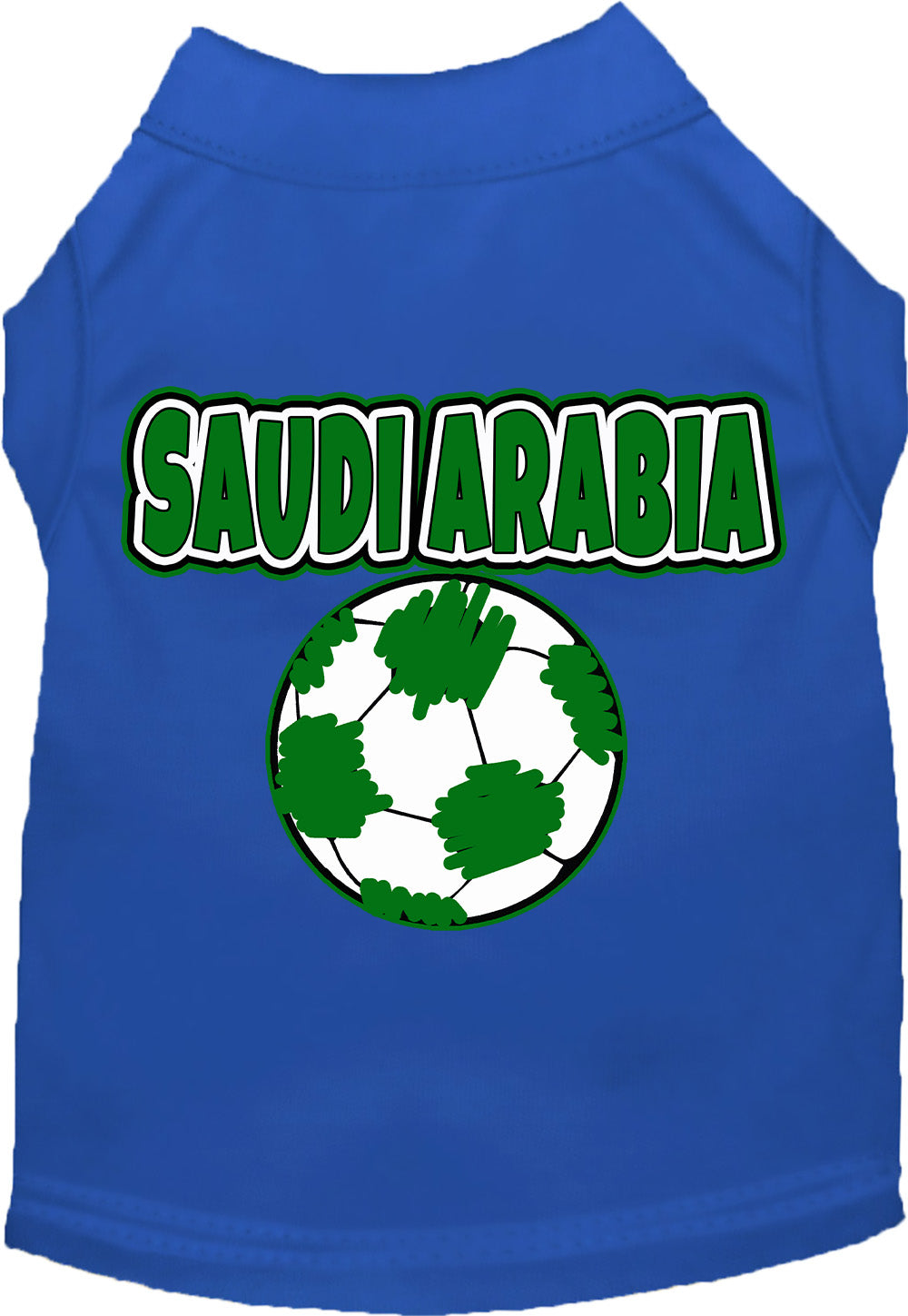 Saudi Arabia Soccer Pet Shirt