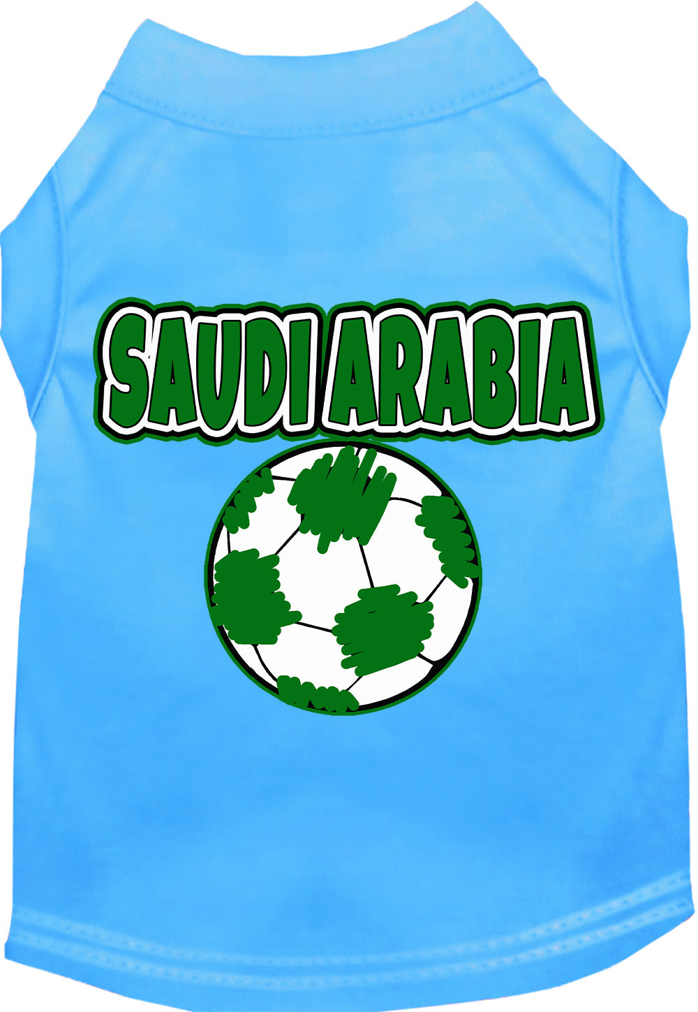 Saudi Arabia Soccer Pet Shirt