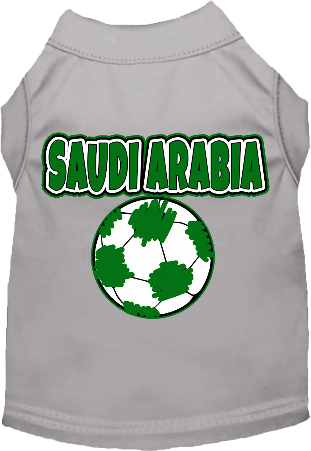 Saudi Arabia Soccer Pet Shirt