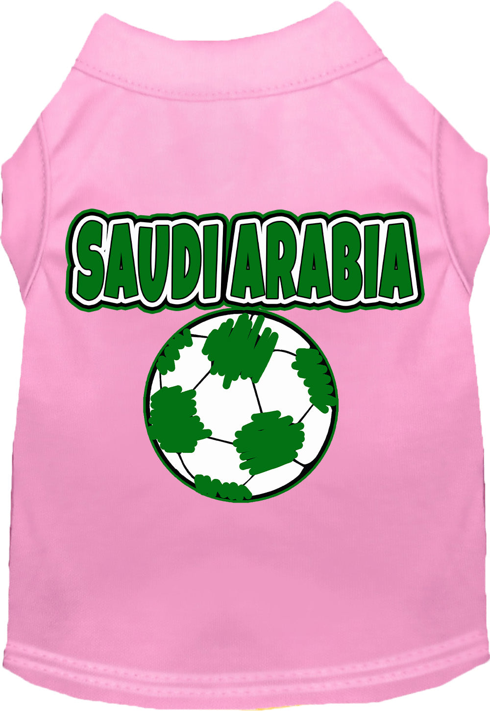 Saudi Arabia Soccer Pet Shirt