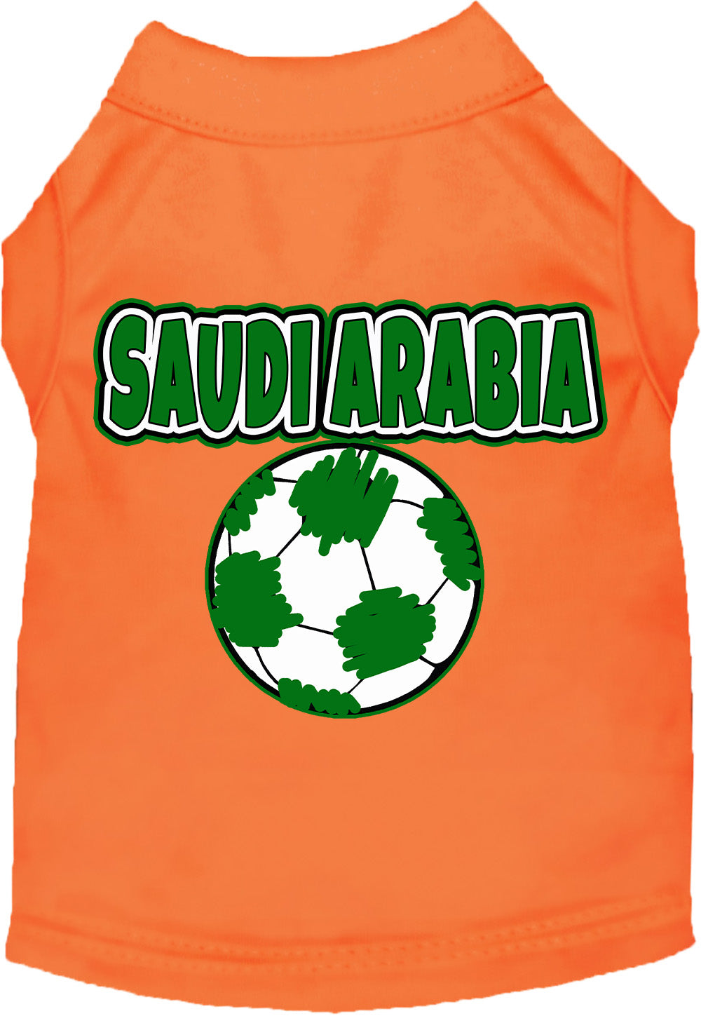 Saudi Arabia Soccer Pet Shirt