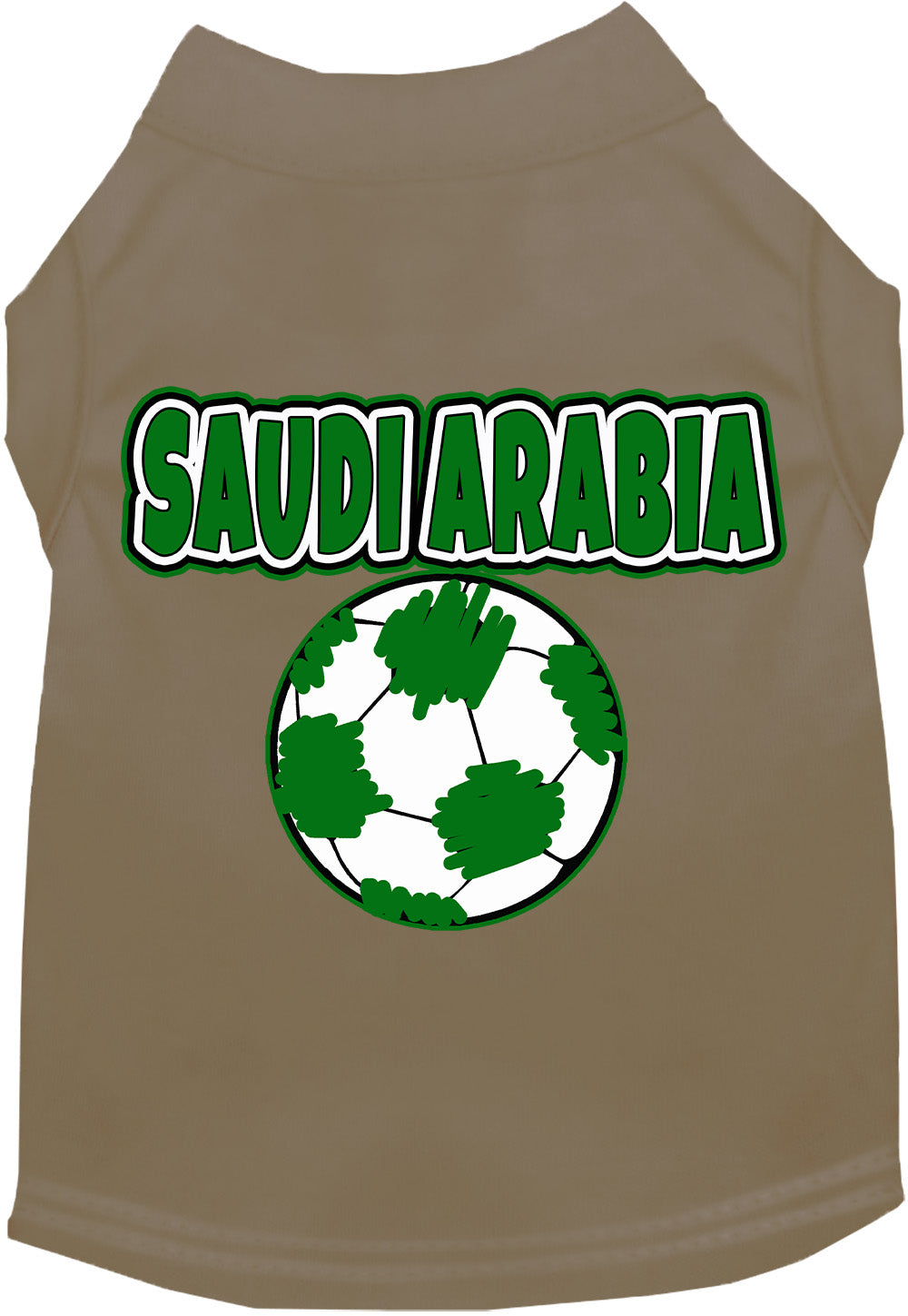 Saudi Arabia Soccer Pet Shirt