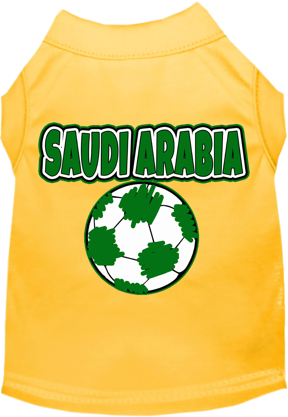 Saudi Arabia Soccer Pet Shirt