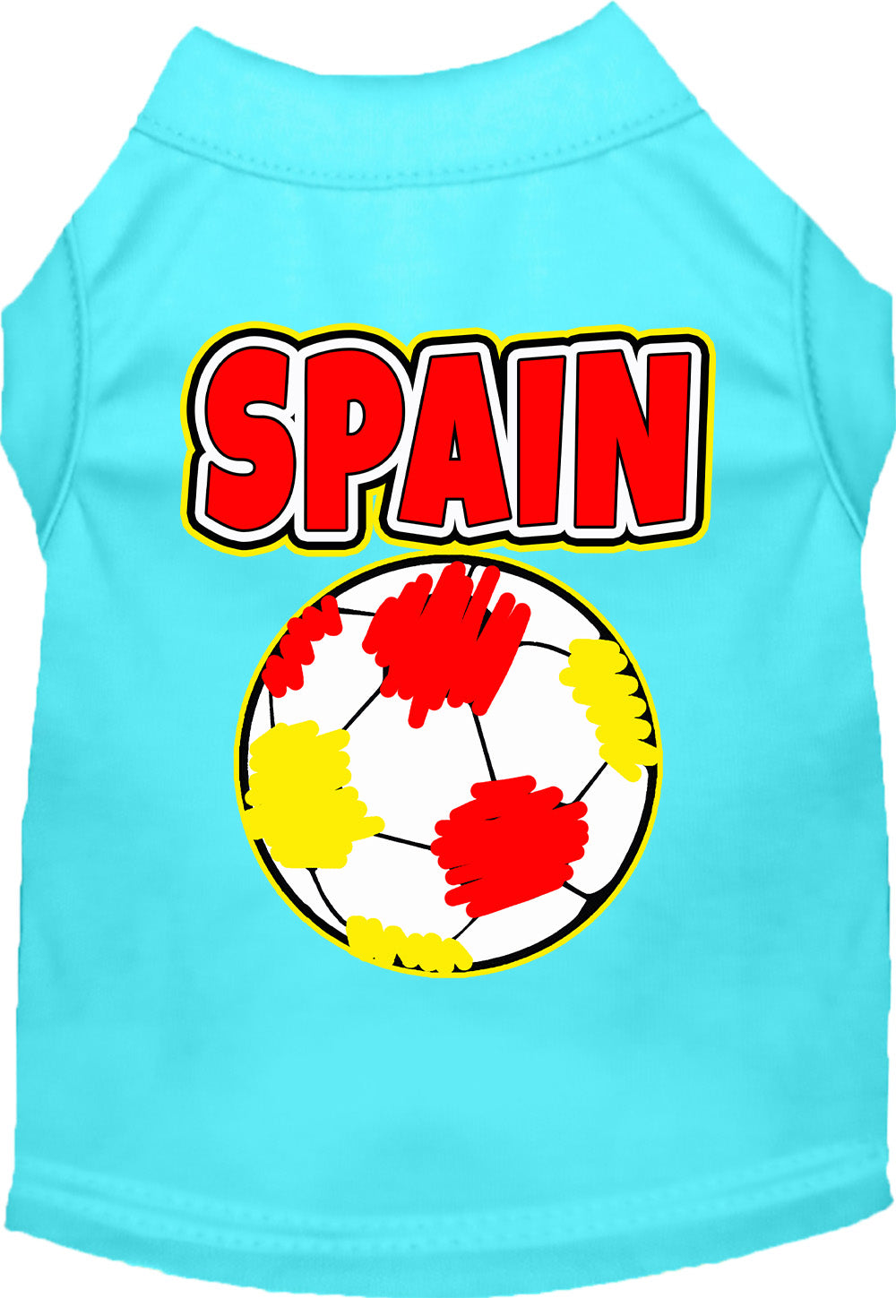 Spain Soccer Pet Shirt