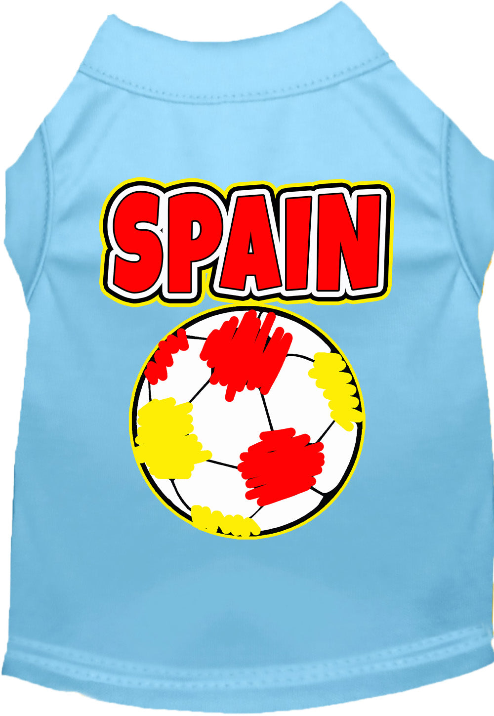 Spain Soccer Pet Shirt