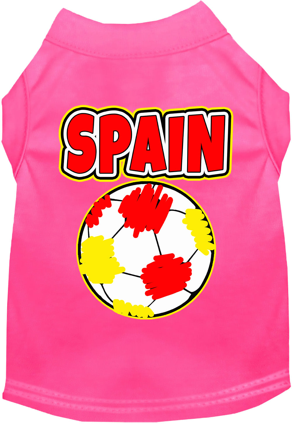 Spain Soccer Pet Shirt