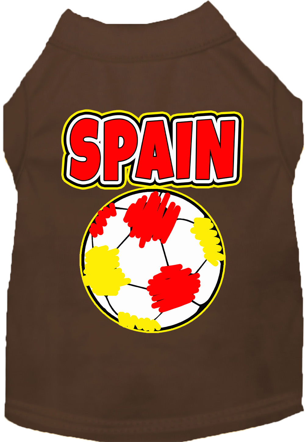 Spain Soccer Pet Shirt