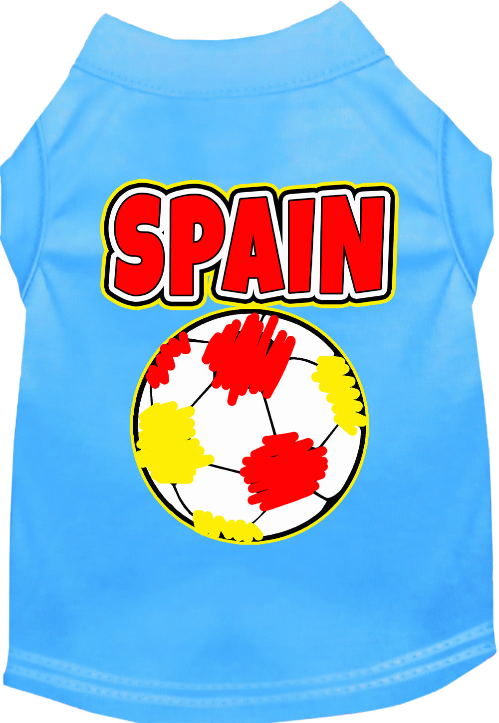 Spain Soccer Pet Shirt