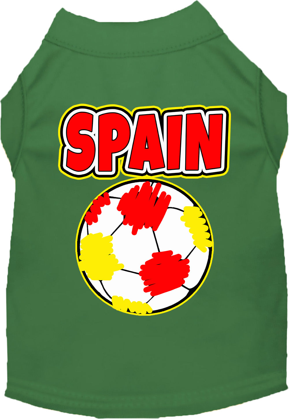 Spain Soccer Pet Shirt