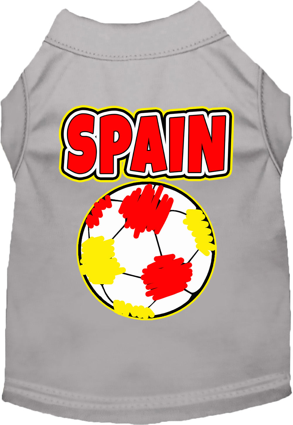 Spain Soccer Pet Shirt