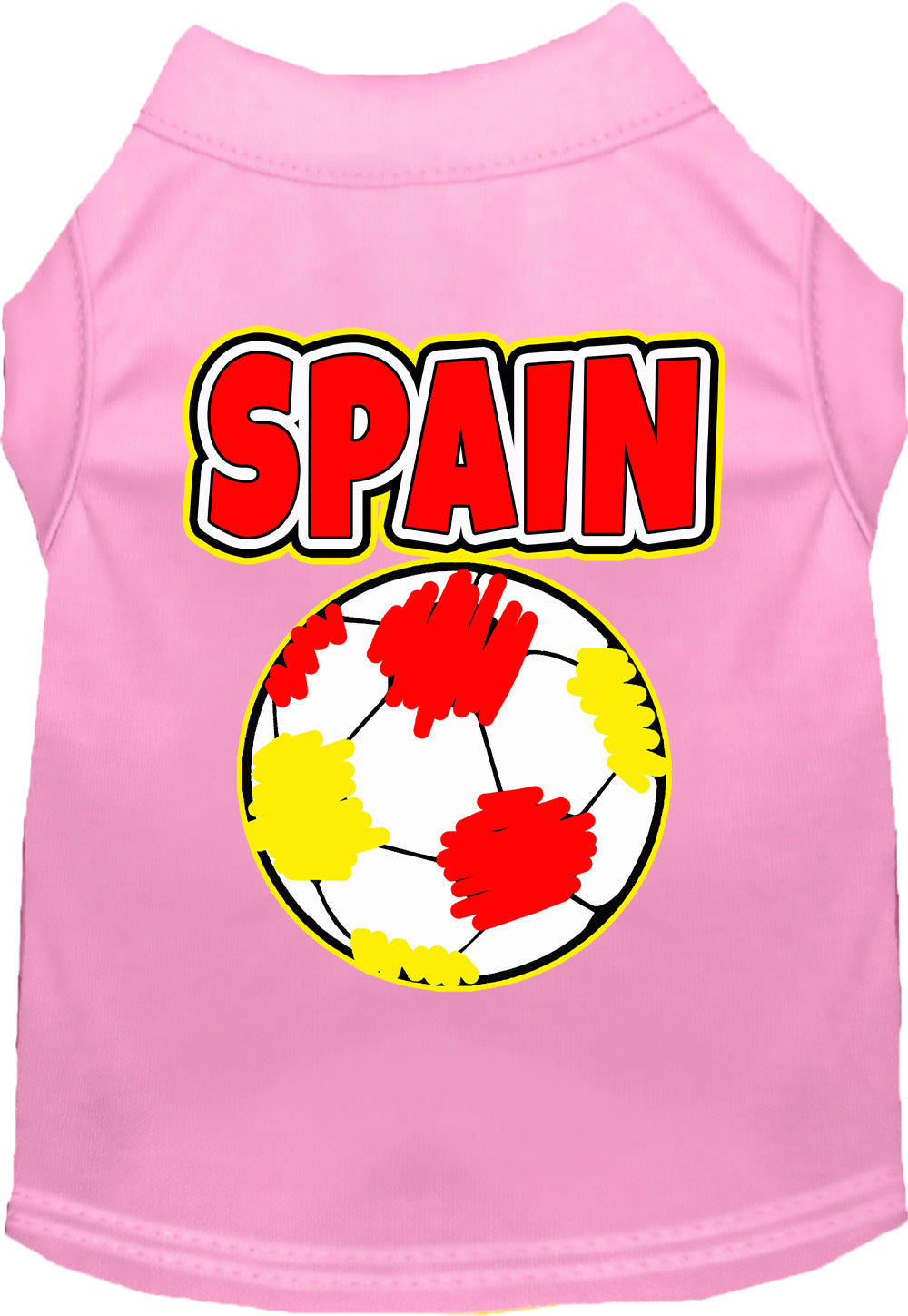 Spain Soccer Pet Shirt